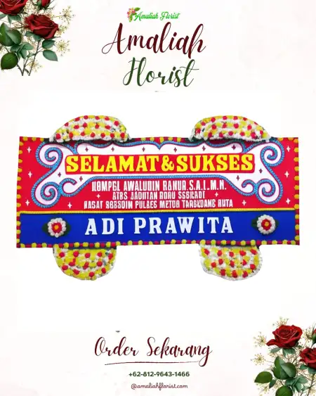 Papan Bunga Ucapan Selamat Ringdikit